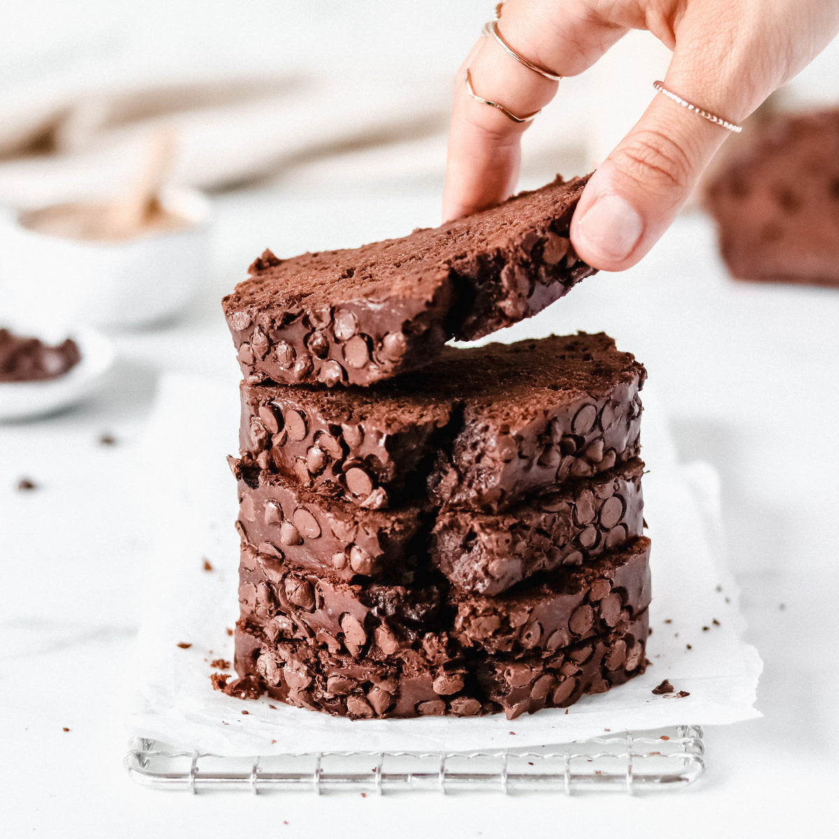 Chocolate Chip & Almond Butter Banana Bread – Yumello