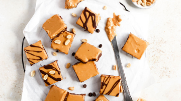 DOUBLE LAYER CHOCOLATE PEANUT BUTTER FUDGE