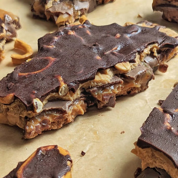 Chocolate date bark