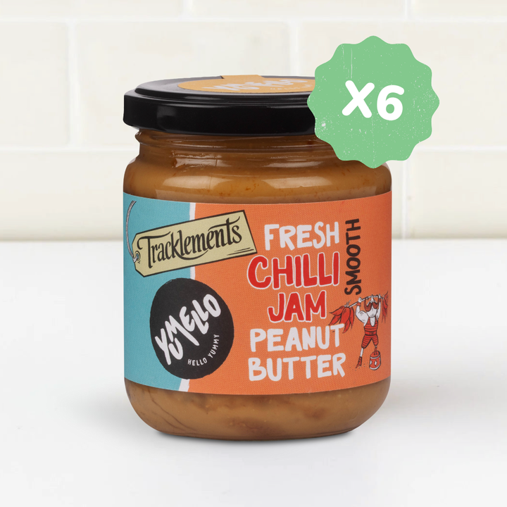 Fresh Chilli Jam Peanut Butter 6 x 215g