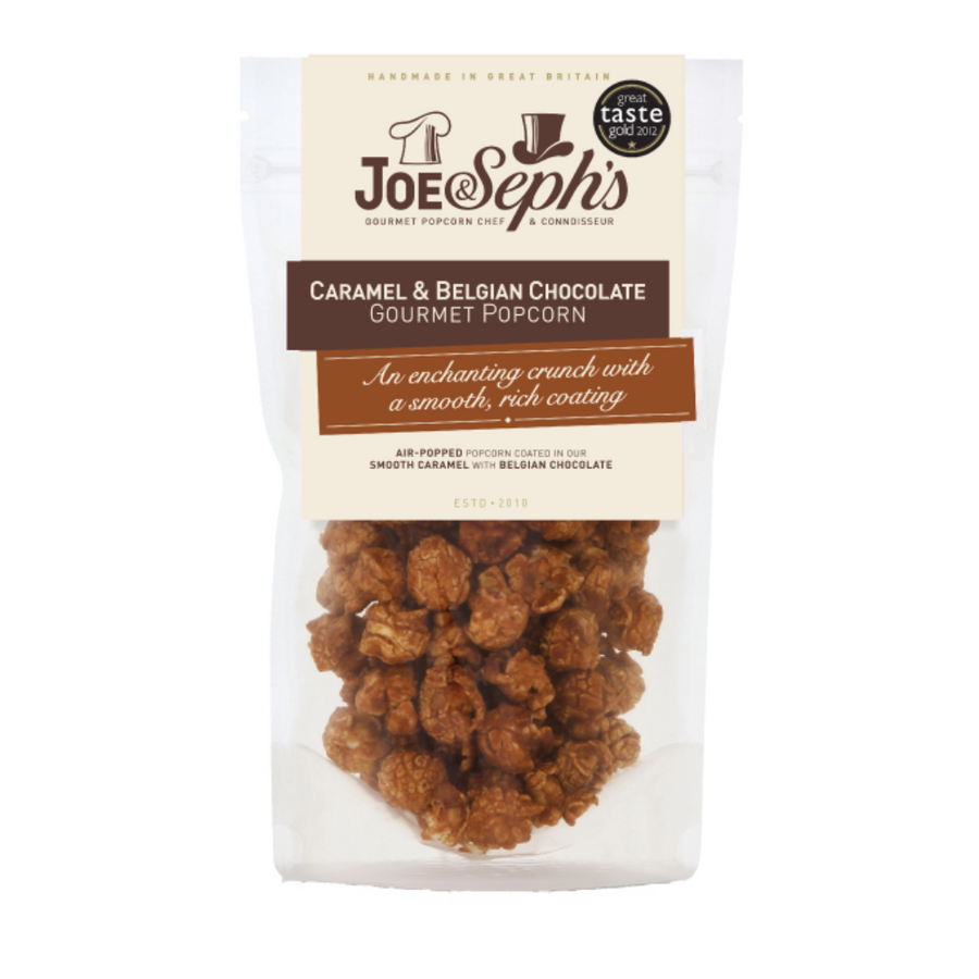 Joe & Seph's Caramel with Belgian Chocolate 80G