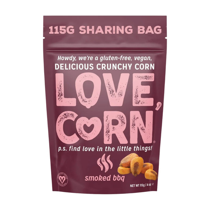 LoveCorn Smoked BBQ Corn 115G