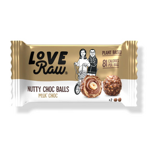 LoveRaw Vegan Nutty Choc Balls 28G