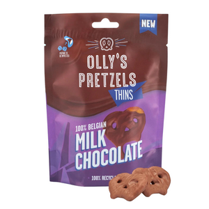 Olly's Salted Milk Chocolate Pretzel 90G