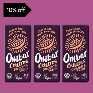 Ombar Centres Coconut & Vanilla 3 x 70G