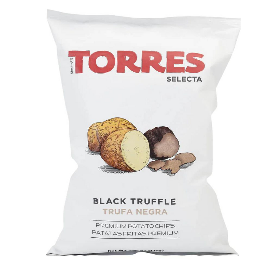 Torres Black Truffle Crisps 125G