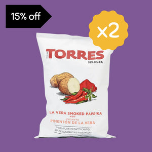 Torres Smoked Paprika Crisps 2 x 150G