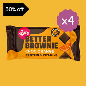 Vive Chocolate Orange Brownie 4 x 35G