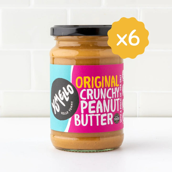 CRUNCHY PEANUT BUTTER 6 x 285G