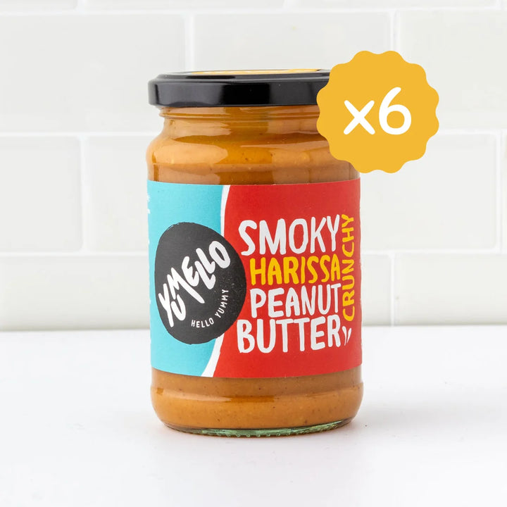 SMOKY HARISSA PEANUT BUTTER 6 x 285G